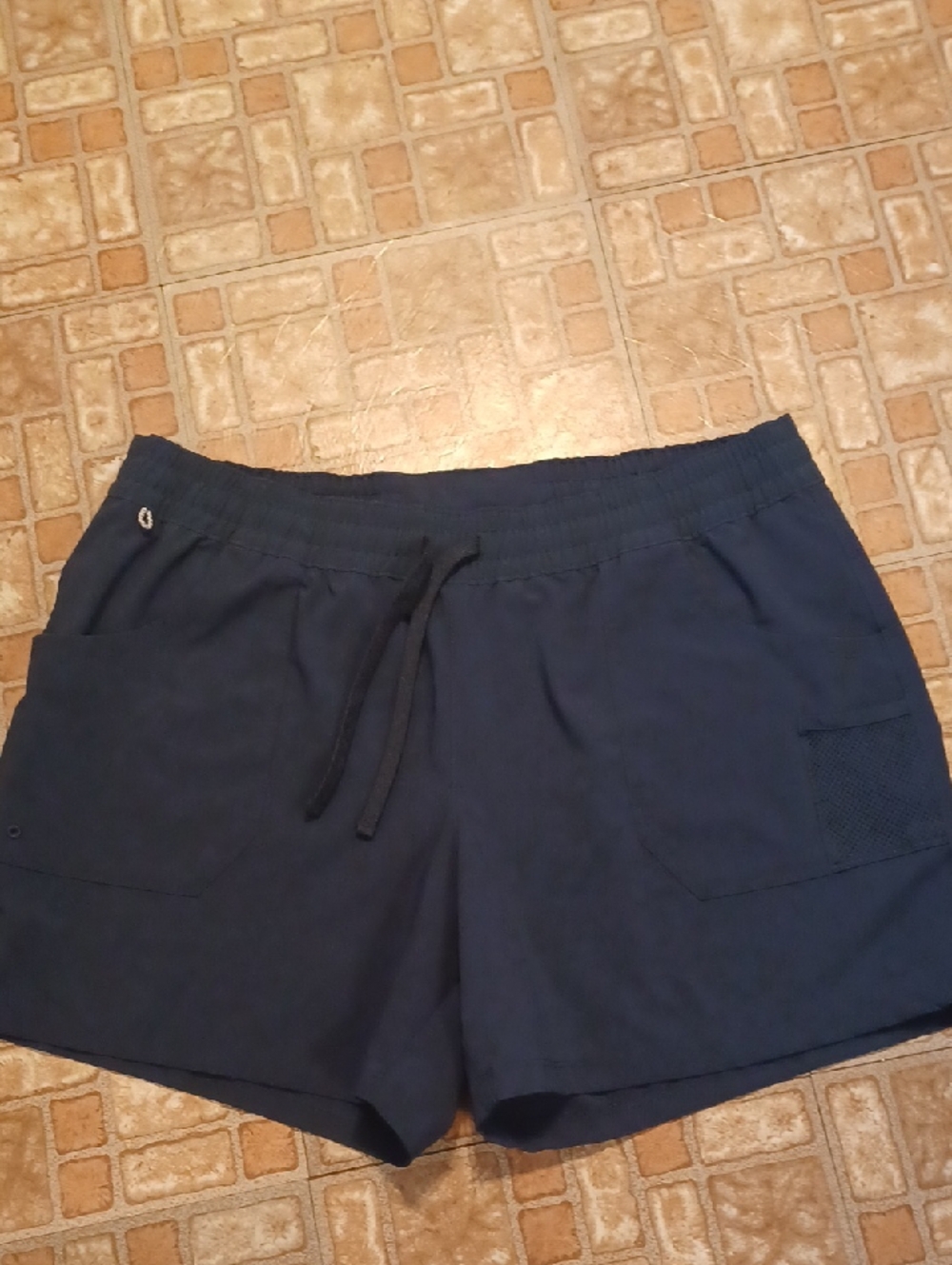 Columbia Navy Athletic Drawstring Women’s Shorts PfG size Xlarge